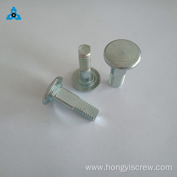 Half Thread Carriage Bolt With Shoulder Stainless Steel